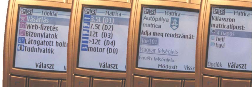 Autópályamtrica fizetés első lépése az iziSHOP-ban