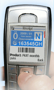 Parking and parking ticket in iziSHOP! Pay by phone! iziSHOP mobile payment solution