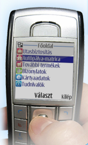 Autópálya-matrica az iziSHOP kínálatában! Fizessen mobilon, mobillal! iziSHOP - a mobil fizetési megoldás