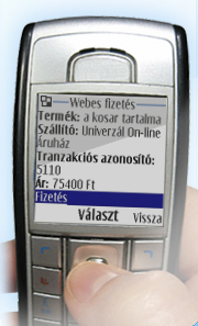 Vásárlás Neten, fizetés mobilon!